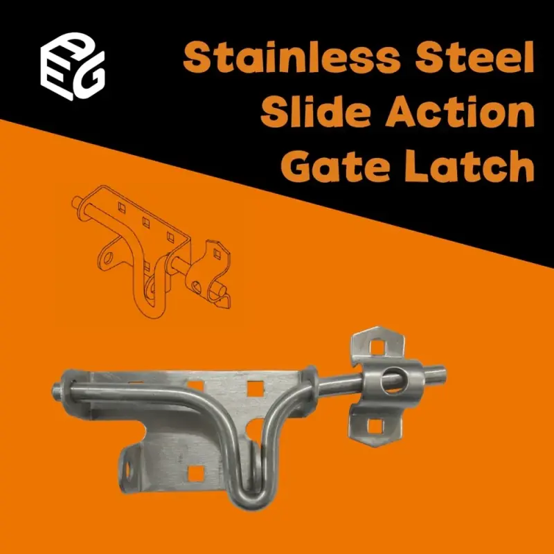 Manufacturer Price Slide Bolt** - 6" 2.5mm SUS304 Satin Finish Security Lock Door Bolt view 4