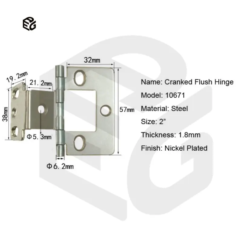 7 Inch Double Action Spring Hinge for Self Closing Aluminum Door or Window view 5
