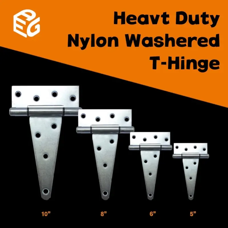 Market One's Own Products Outdoor 5 Inch T-Hinge for Doors and Windows view 4