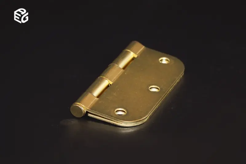 3"X3" Rustproof Window Hinges - Mirror Finish Gold Coated Iron Door Hardware Hinge view 3